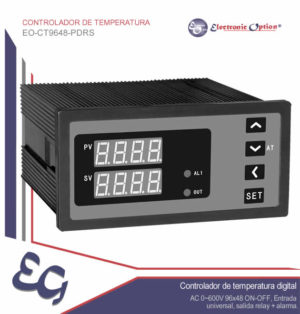 Controlador de Temperatura EO-CT9648-PDRS-Electronic Option